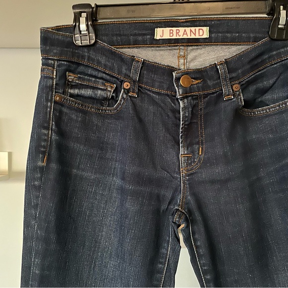 J Brand Pencil Leg Dark Blue Mid Rise Skinny Jeans - Picture 6 of 11